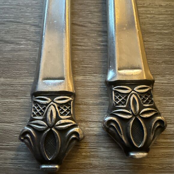 EKCO Eterna Padua Stainless Steel Flatware Forks Knives Spoons Lot Of 10 Japan - Picture 8 of 13